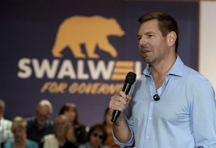 California billionaire swaps party affiliation to ‘Libertarian-Republican’ after Eric Swalwell fallout