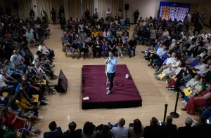 Swalwell’s baggage on full display as California governor bid hits turbulence