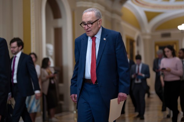 Schumer pledges to support bill to dock senators’ pay during shutdowns
