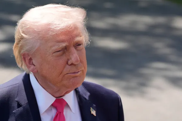 Trump plays Friday telephone tennis with reporters as he paints rosy picture on Iran deal