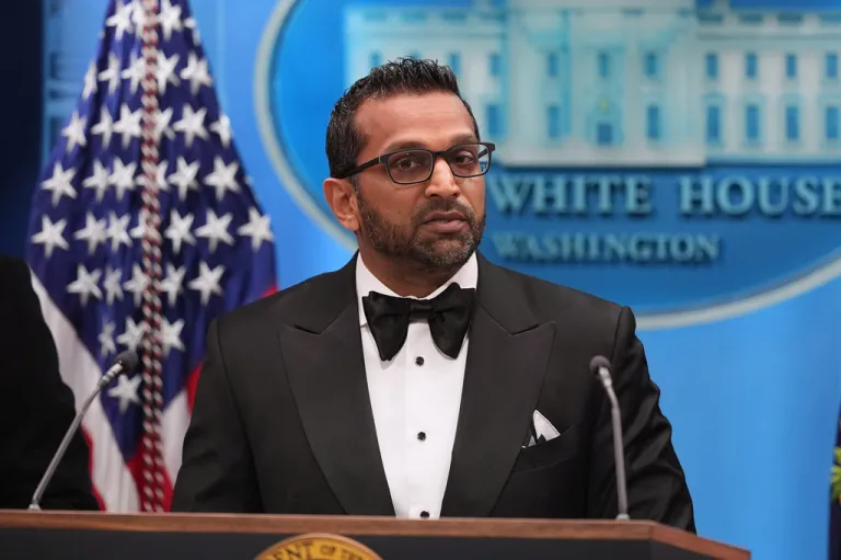 The attempted shooting at Saturday’s White House Correspondents’ Association dinner may prove a critical moment for FBI Director Kash Patel as recent reports have indicated that the senior law enforcement official is in serious jeopardy of losing his job. (AP Photo/Alex Brandon)