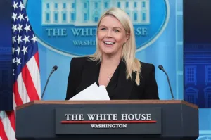 Karoline Leavitt, Trump’s happy warrior