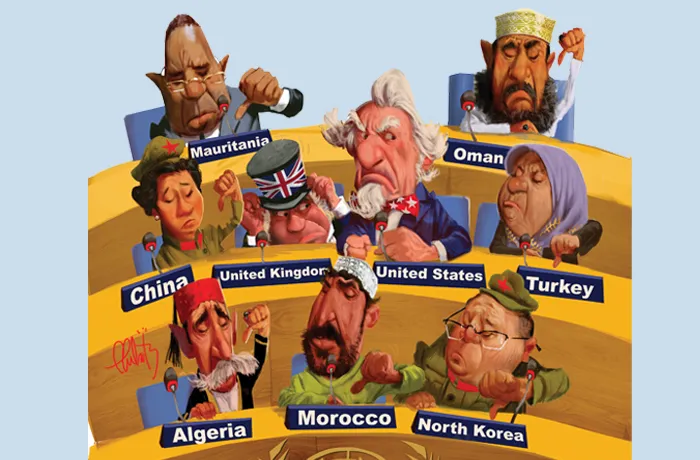 United Nations against the United States