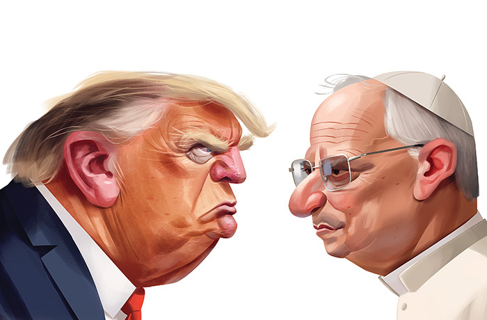 President and pope magazine feature