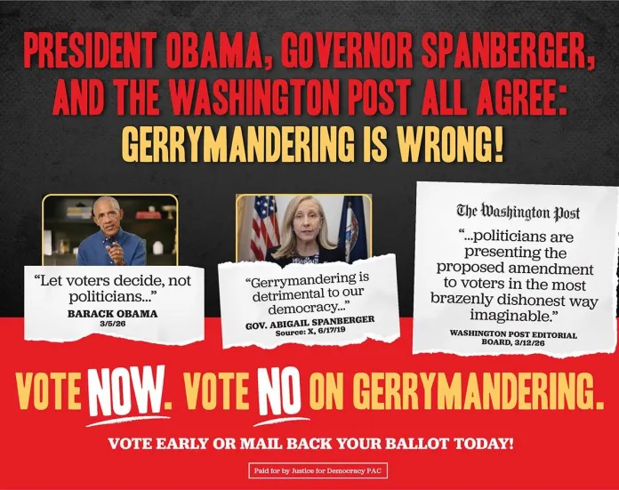 mailer for VA referendum