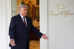Trump’s timeline: Iran, Iran, Pope, NATO. Republicans want it to be: Tax cut, tax cut