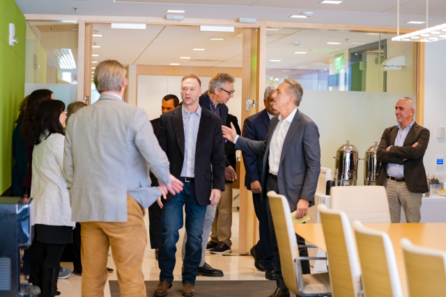 Thomas Tull, joined by Sen. Tom Cotton (R-AR)