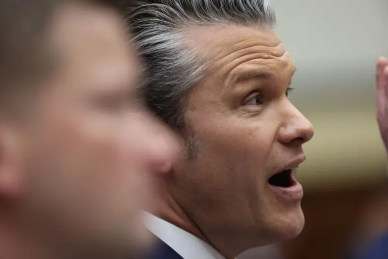 Secretary of War Pete Hegseth.