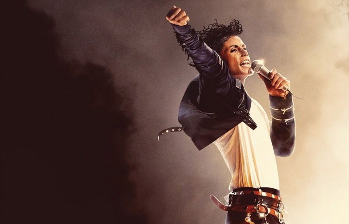 Jaafar Jackson in Michael. (Courtesy of Lionsgate)