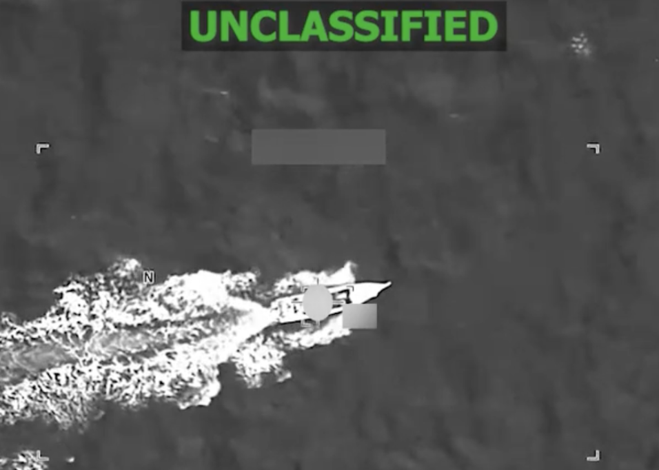 Three ‘narco-terrorists’ killed in military strike in Caribbean