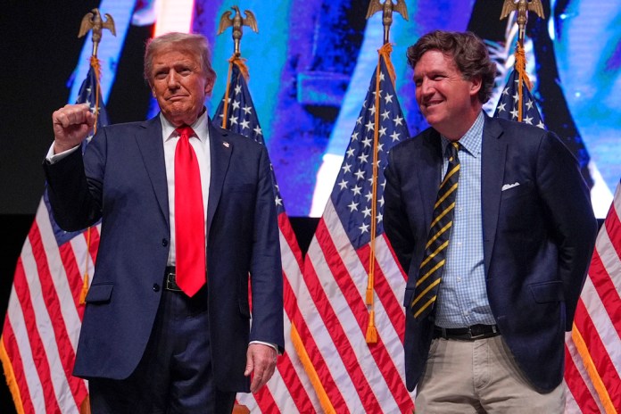 Tucker Carlson says he’s ‘sorry for misleading people’ about Trump