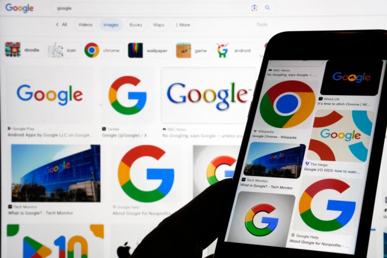 Google logos are displayed when searched for Google. Google said it will combine the software division responsible for Android mobile software and the Chrome browser with the hardware division known for Pixel smartphones and Fitbit wearables. It is part of a broader push to integrate artificial intelligence more broadly throughout the company.