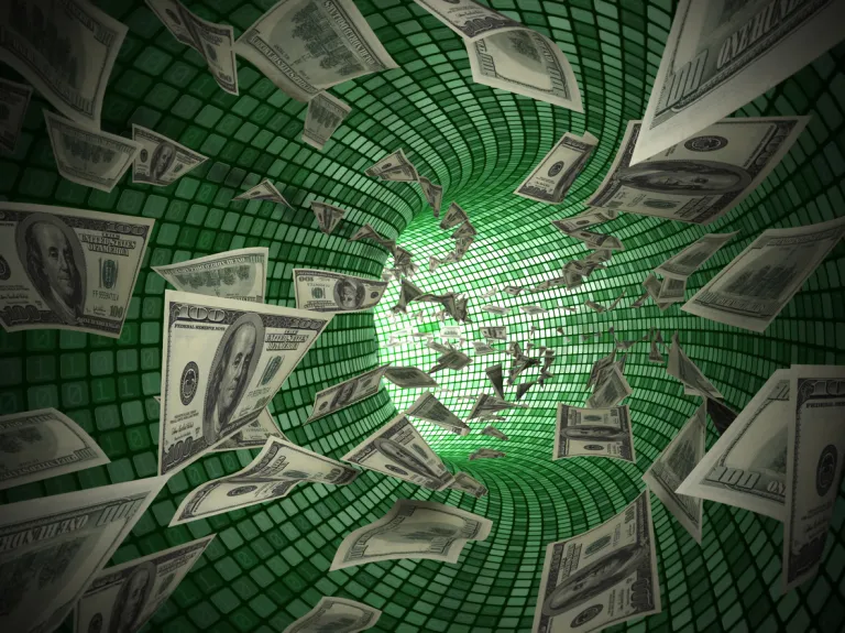 moving money fraud funneling cash