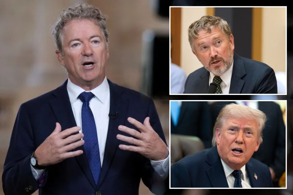 Rand Paul’s 2028 ambitions face early test in Thomas Massie’s fight for political survival