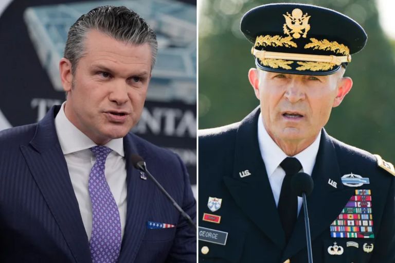 Pete Hegseth and Randy George