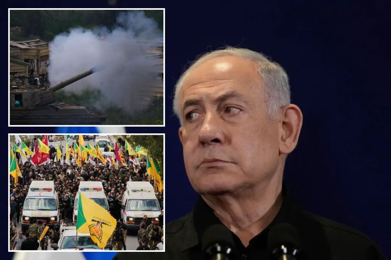 Netanyahu, Israeli tanks, Hezbollah funeral