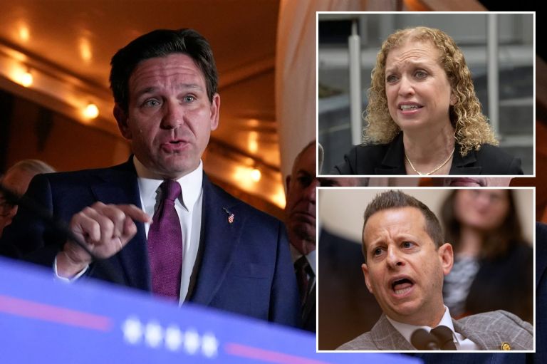 A newly proposed congressional map from Gov. Ron DeSantis (R-FL) would eliminate several districts held by pro-Israel Reps. Debbie Wasserman Schultz (D-FL) and Jared Moskowitz (D-FL).