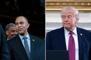 Trump calls on Hakeem Jeffries to be charged for inciting WHCD attack