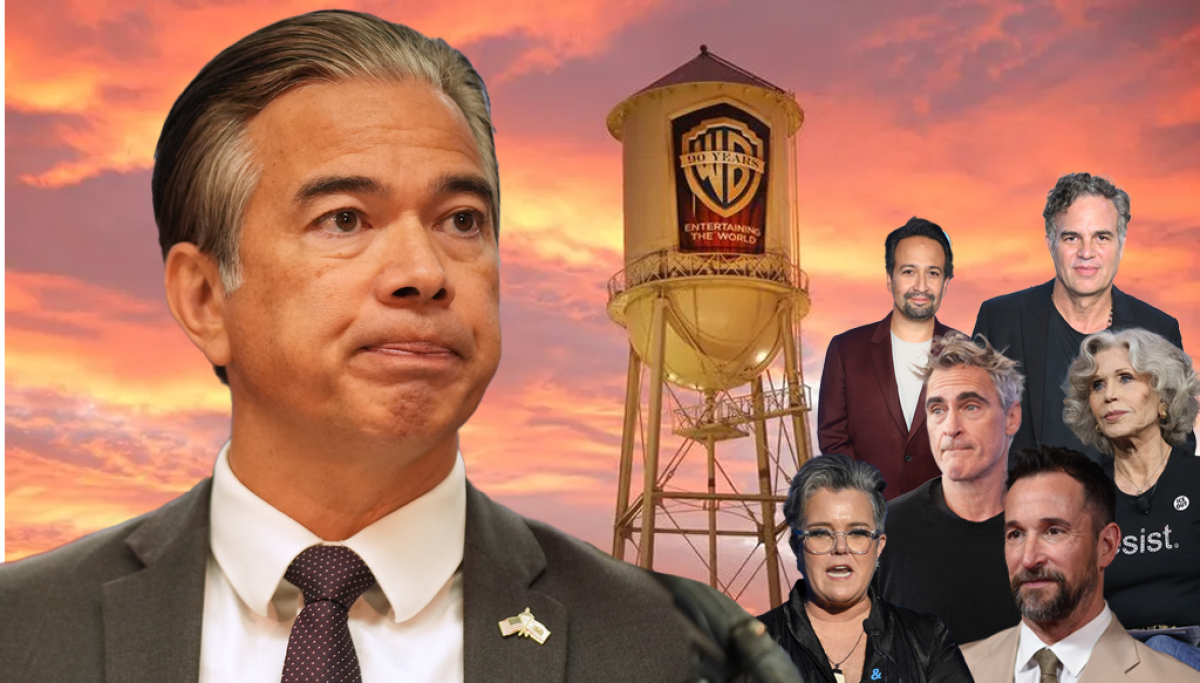 Stars declare support for Bonta to block Paramount-WBD merger