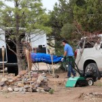 Three dead in New Mexico and first responders decontaminated after exposure to unknown substance