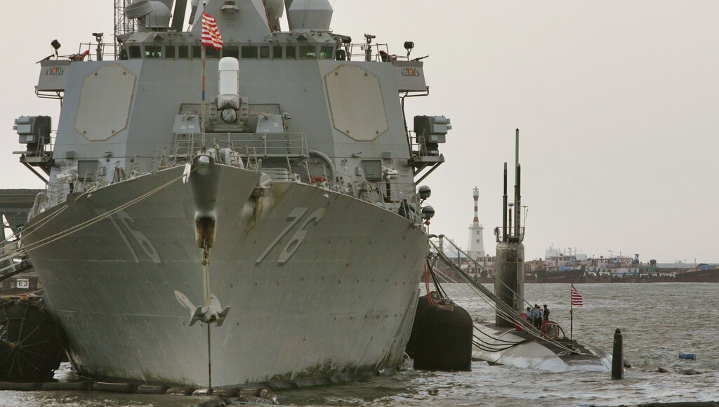 US Navy destroyer, USS Higgins, lost power and propulsion after electrical fire
