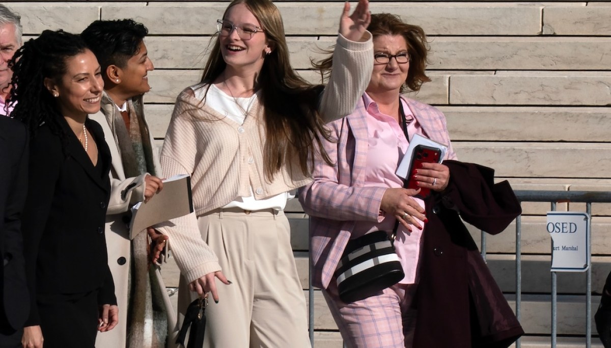 Male athlete in Supreme Court sports case placed high in girls' championships