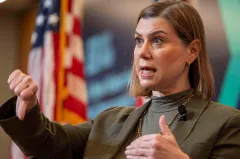 Elissa Slotkin touts fascism as the Democratic mask slips