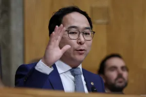 Senate Democrat Andy Kim and ICE clash over pepper spray incident