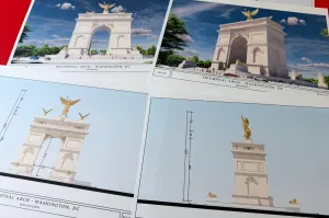 Don Beyer says Trump’s triumphal arch could cause traffic jam at key entrance to DC 