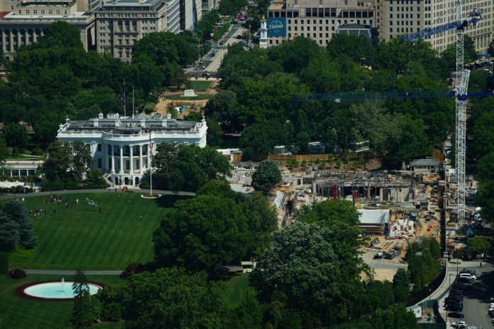 Democrats eye midterm opening in Trump ballroom security funding figh