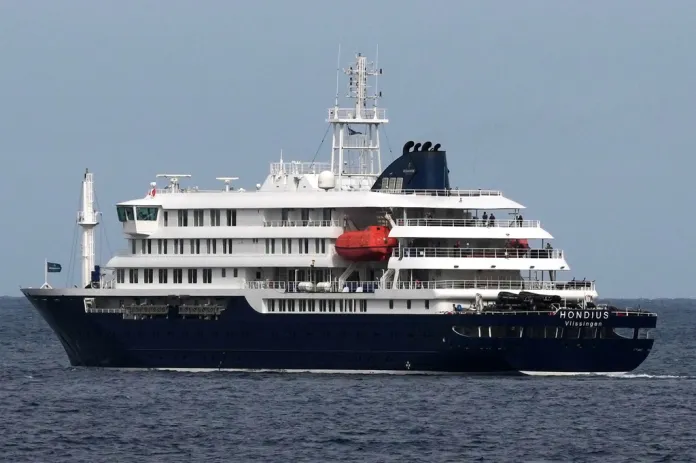 The MV Hondius cruise ship