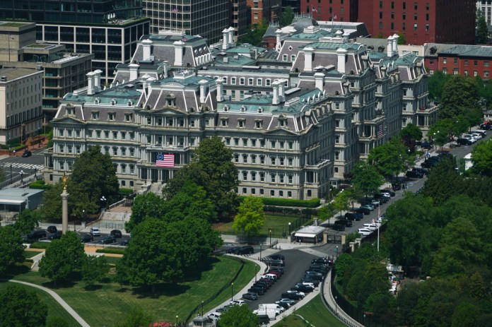 Panel seeks paint details before approving Trump’s plan for Eisenhower building