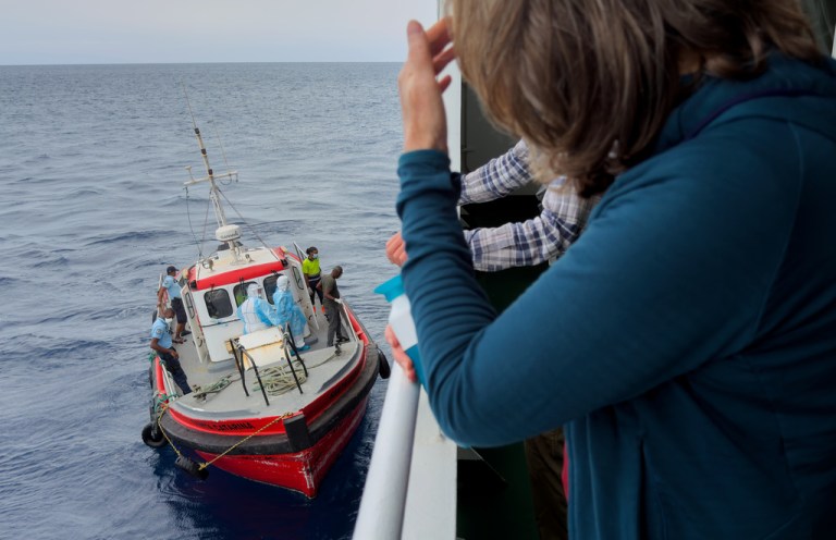 Passengers on the the hantavirus-stricken cruise ship, MV Hondius,