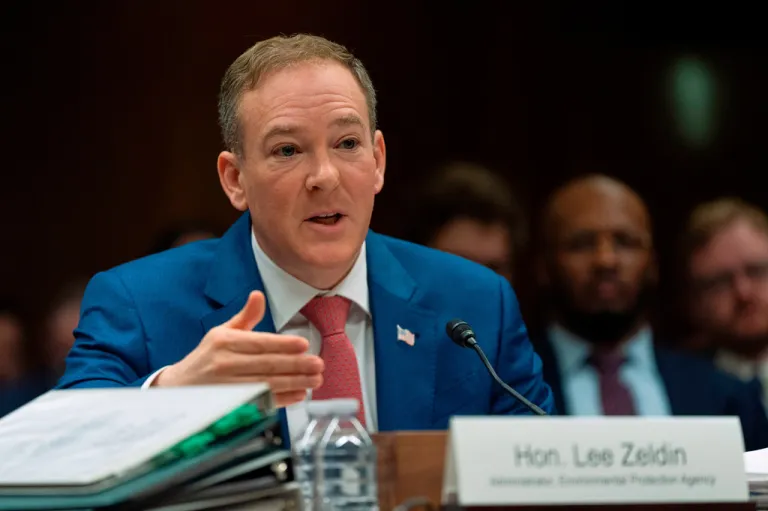 EPA administrator Lee Zeldin testifying before Congress