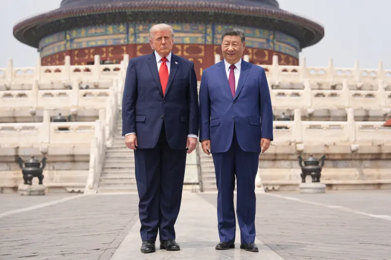 Chinese President Xi Jinping has vowed to not offer Iran military assistance, according to President Donald Trump. (AP Photo/Mark Schiefelbein)