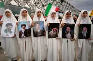 Iran holds mass weddings celebrating couples who volunteer for ‘self-sacrifice’