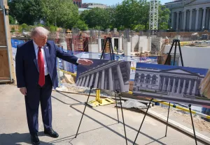 Trump says White House ballroom will ‘shield’ military and security components of entire complex