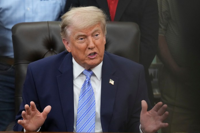 Trump jokes he’ll get ‘killed’ by ‘the fake news’ for attending son’s wedding