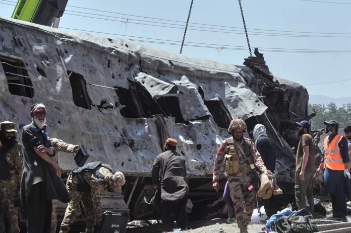 Suicide bomber kills at least 23 and injures over 70 at Pakistan railway track