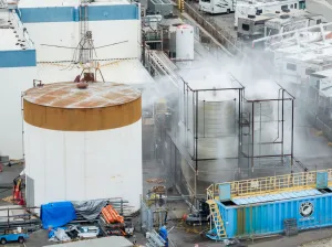 California lifts evacuation orders after securing chemical leak