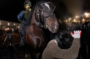 New Jersey State Police clash with protesters at Delaney Hall after Sherrill’s intervention