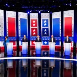 ‘Bickering’ and blaming Trump dominate California gubernatorial debate