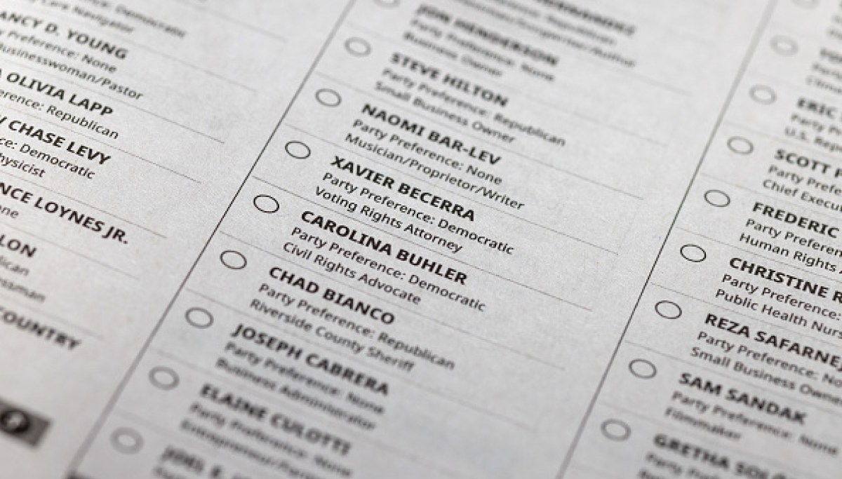Barack Obama, the long-shot candidate running in California's 61-person governor's race
