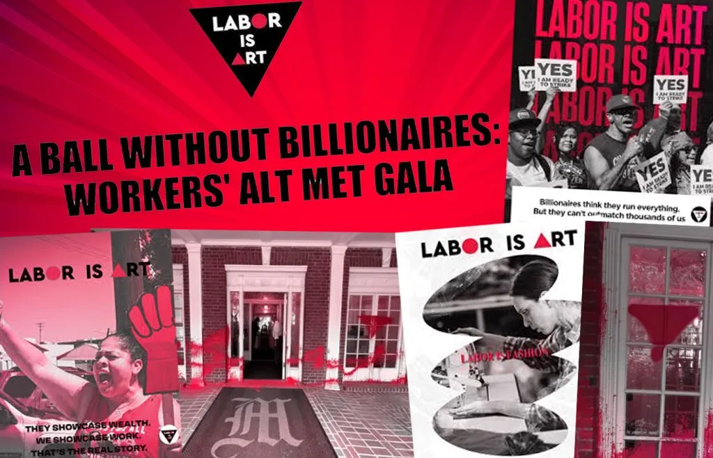 Manhattan’s construction doors are covered in a Hamas targeting symbol