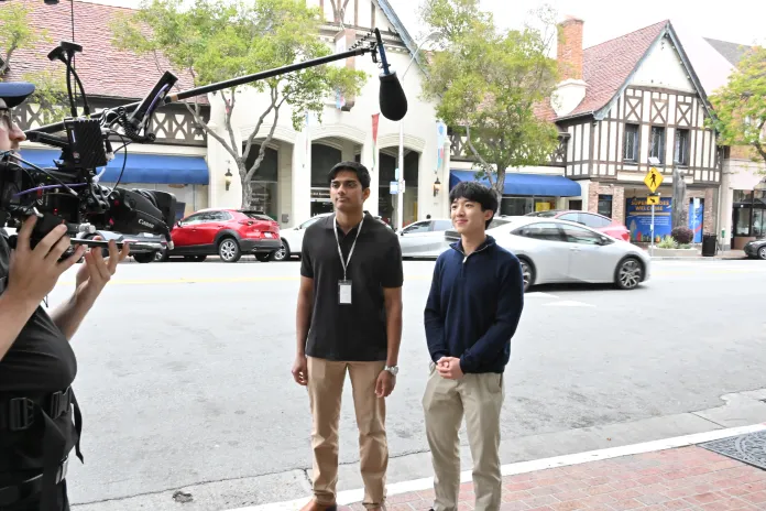 Leo Guan and Ayush Banerjee America250