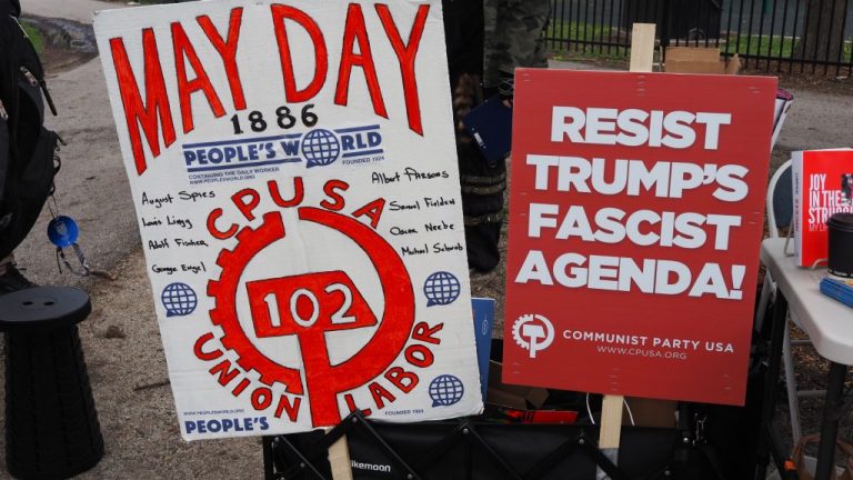 Chicago Teachers Union May Day Protest Chicago Public Schools (Credit: Siena Rose)