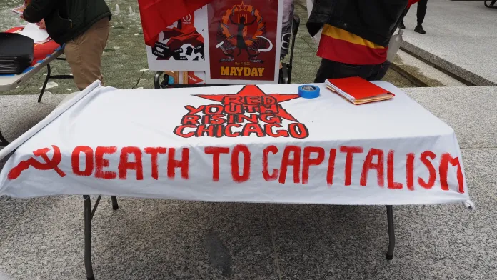 Chicago Teachers Union May Day Protest Chicago Public Schools (Credit: Siena Rose)