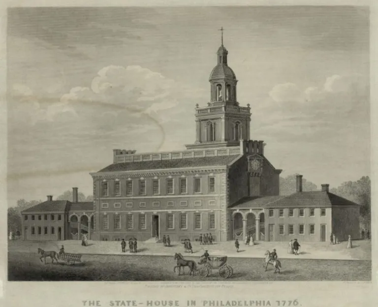 The state house in Philadelphia. (photo courtesy of Mount Vernon)