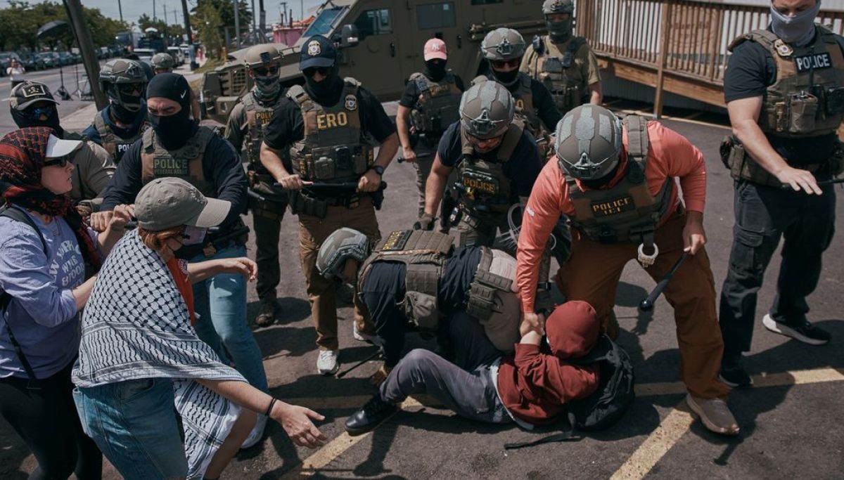 Justice Department sues New York over restrictions on federal officers' face coverings