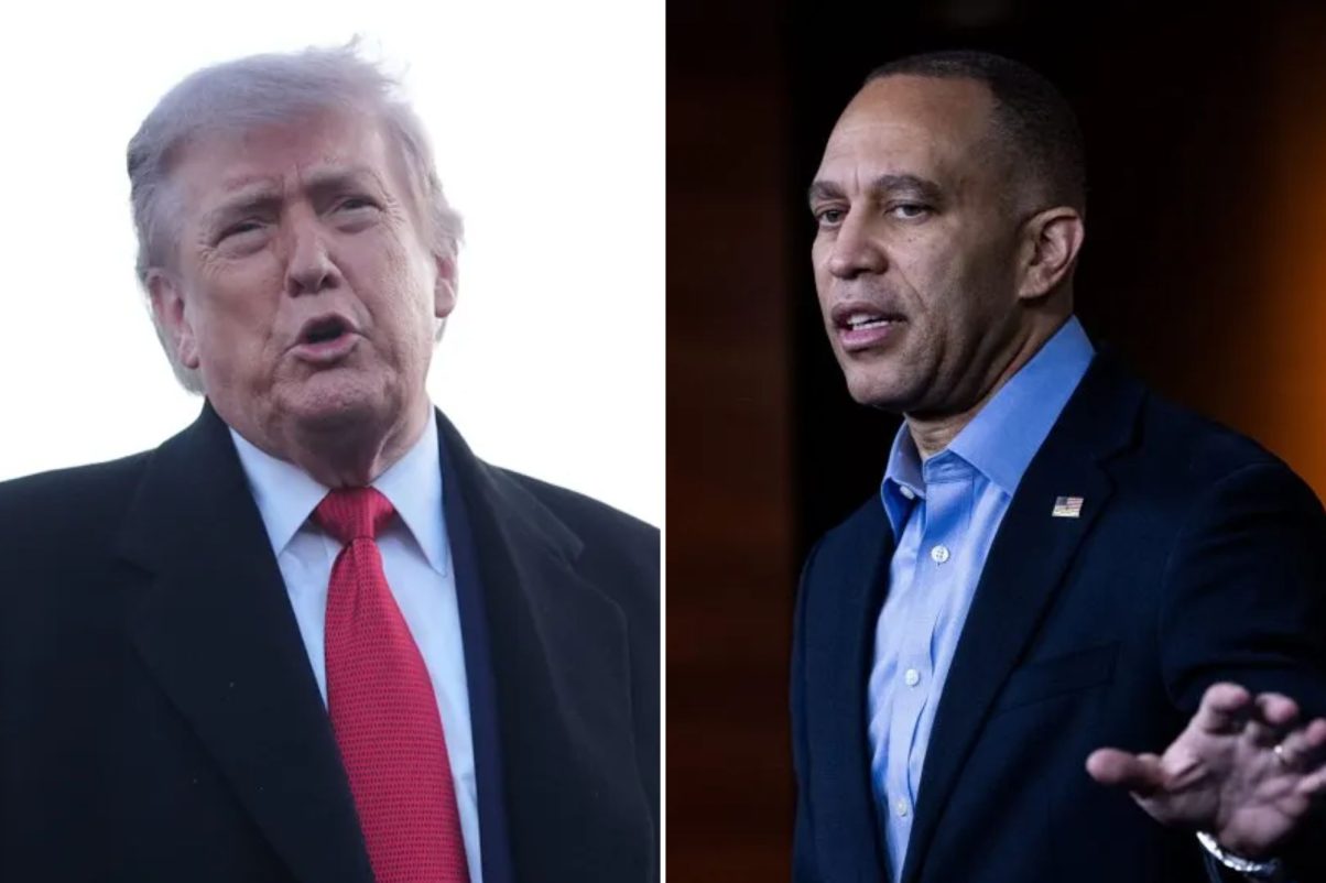 Trump says he could work with Jeffries if Democrats retake majority: ‘He’s a nice guy’